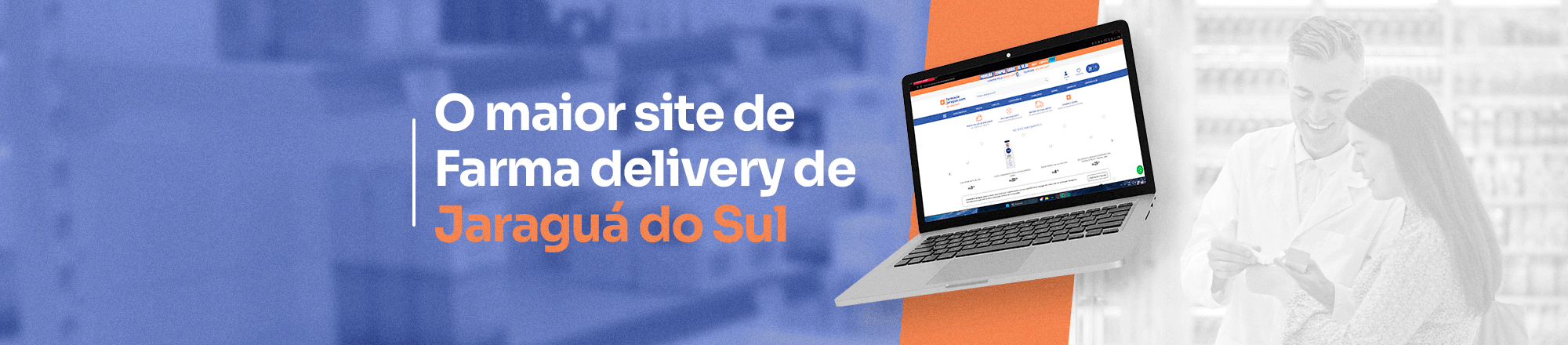 O maior site de farma delivery de Jaraguá do Sul